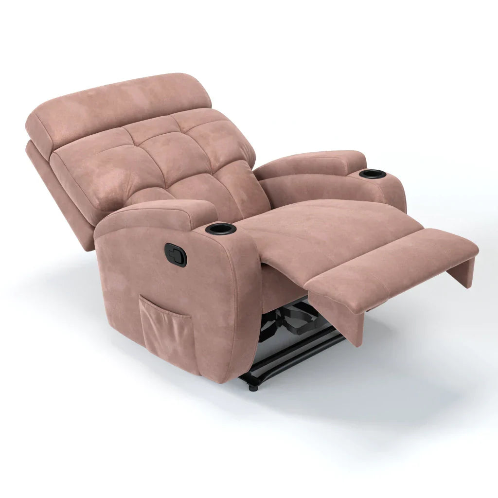Poltrona Reclinável Damie Manual Fixa com Gatilho