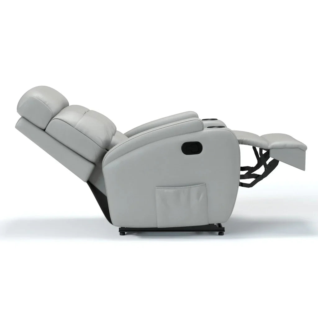 Poltrona Reclinável Damie Manual Fixa com Gatilho