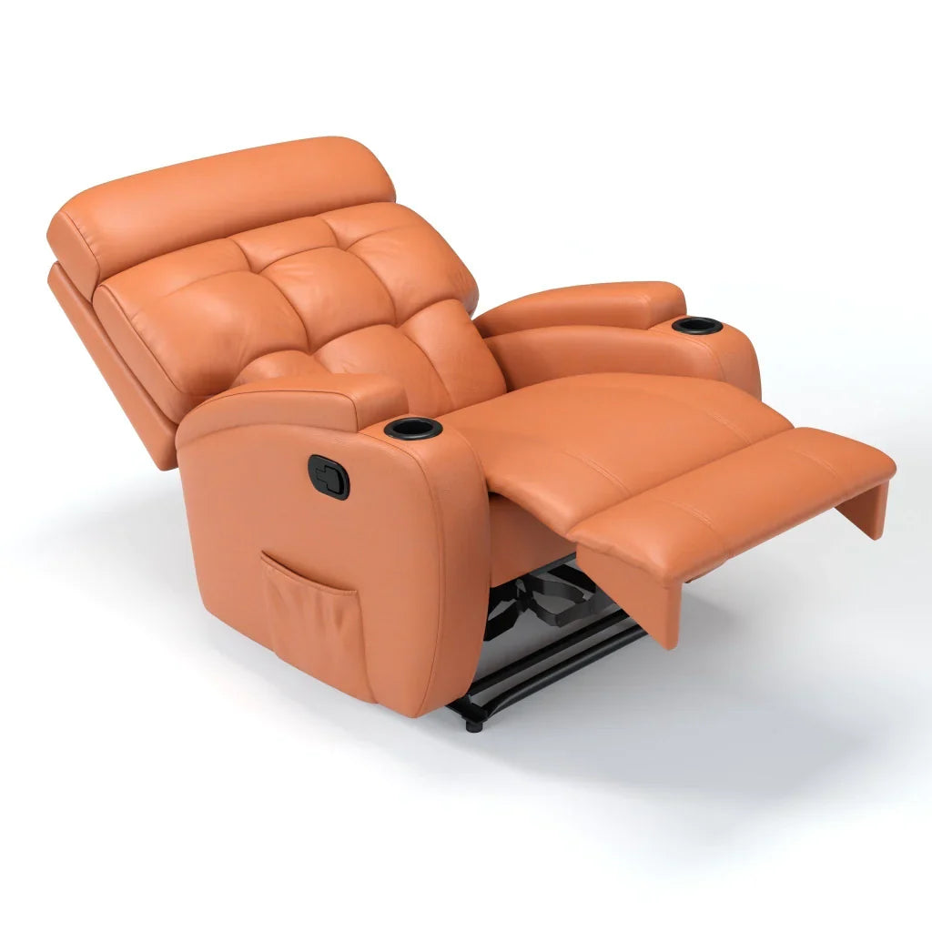 Poltrona Reclinável Damie Manual Fixa com Gatilho