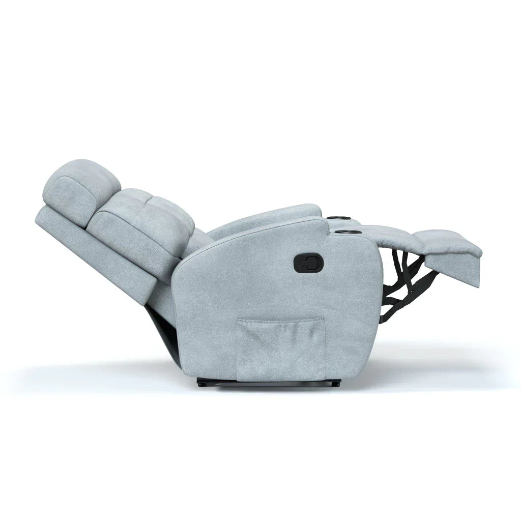 Poltrona Reclinável Damie Manual Fixa com Gatilho