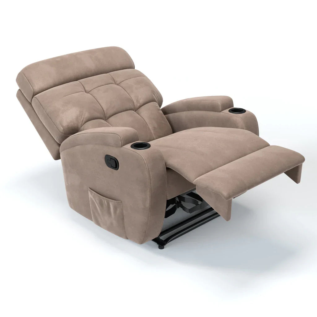 Poltrona Reclinável Damie Manual Fixa com Gatilho