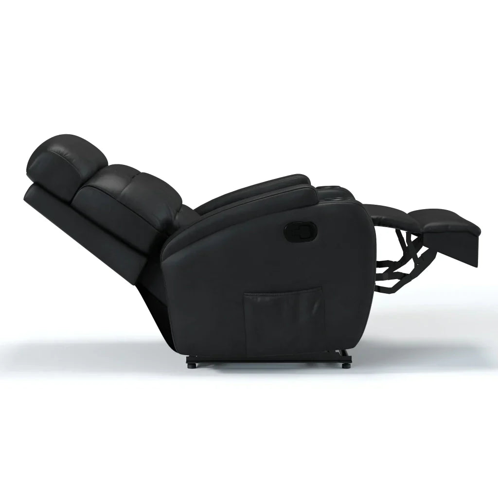 Poltrona Reclinável Damie Manual Fixa com Gatilho