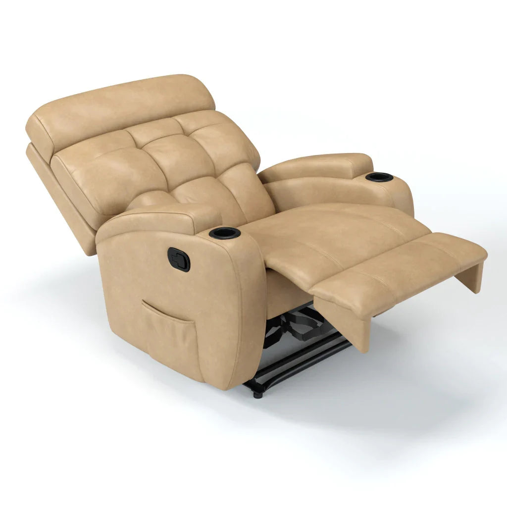 Poltrona Reclinável Damie Manual Fixa com Gatilho