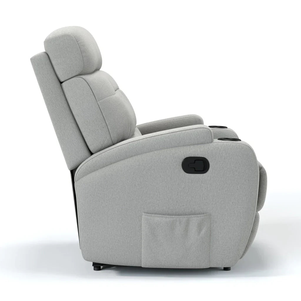 Poltrona Reclinável Damie Manual Fixa com Gatilho