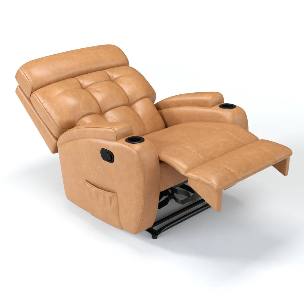 Poltrona Reclinável Damie Manual Fixa com Gatilho