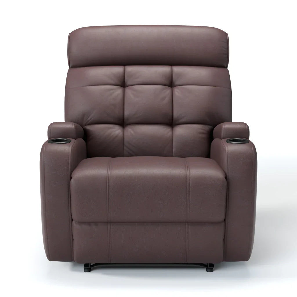 Poltrona Reclinável Damie Manual Fixa com Gatilho