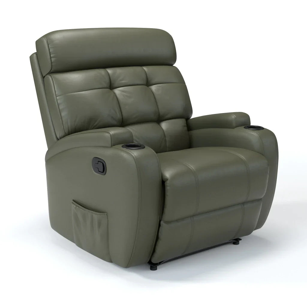 Poltrona Reclinável Damie Manual Fixa com Gatilho