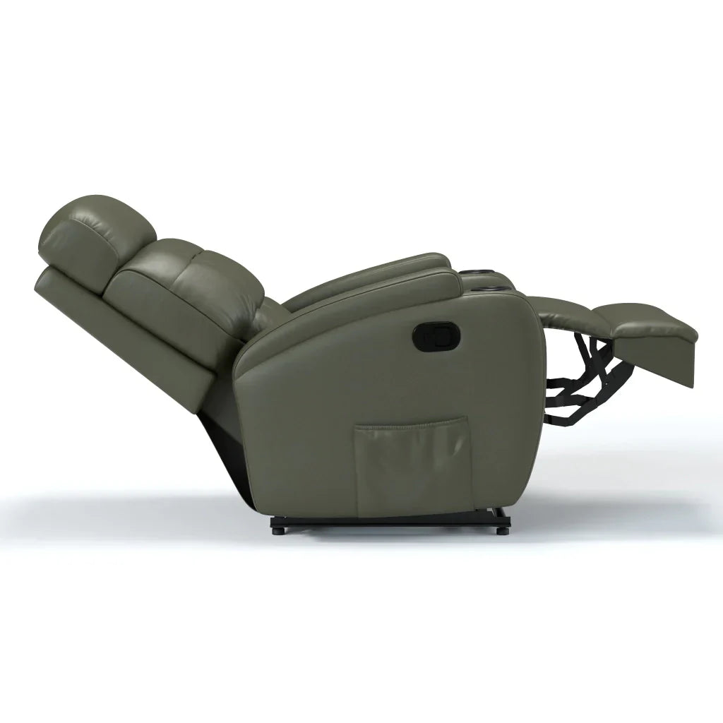 Poltrona Reclinável Damie Manual Fixa com Gatilho