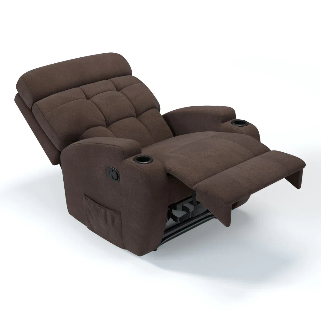 Poltrona Reclinável Damie Manual Fixa com Gatilho