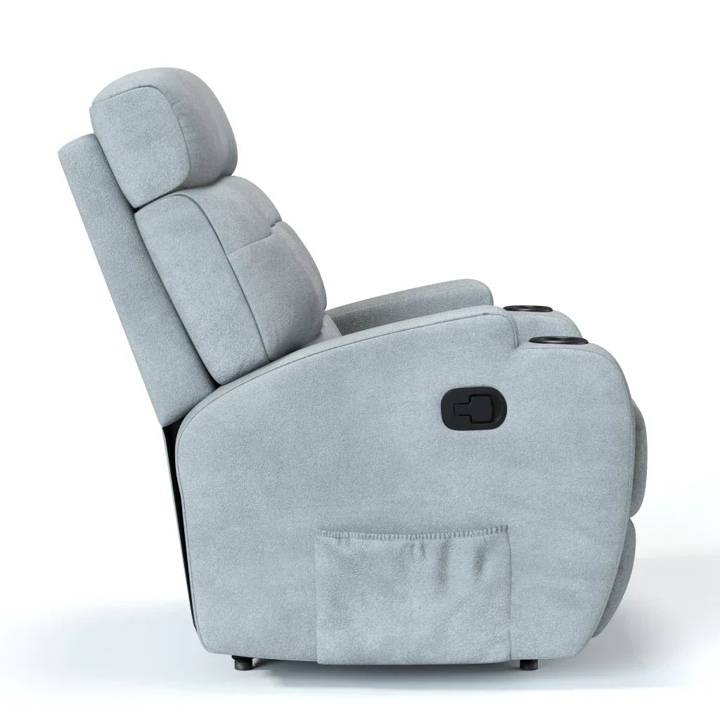 Poltrona Reclinável Damie Manual Fixa com Gatilho