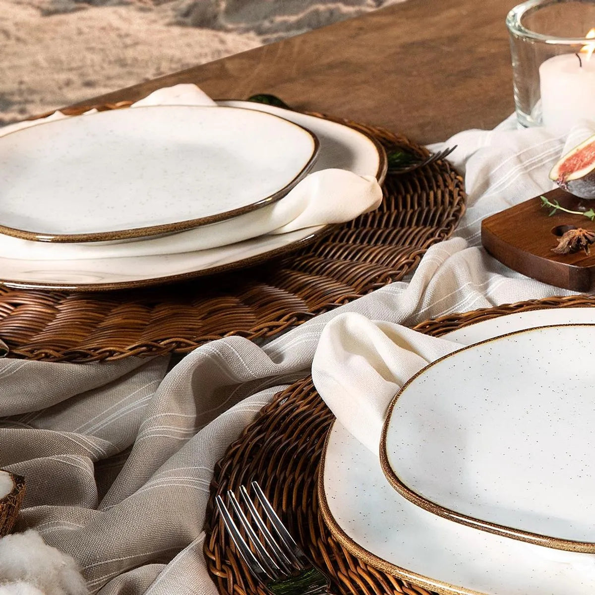 Aparelho de Jantar e Chá Ryo Maresia